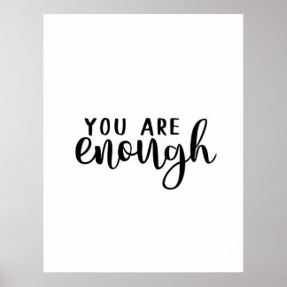 You are Enough Poster