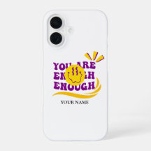 You Are Enough – Retro Smile Message