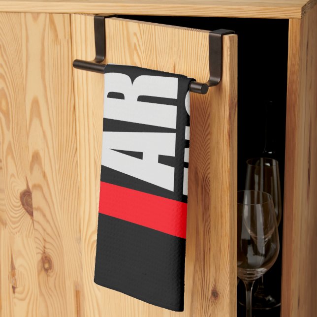 You Are Enough Self Love Motivational Quote Logo Kitchen Towel (Thirds Fold)