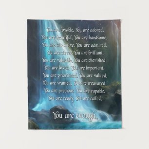 You Are Enough - Tapestry