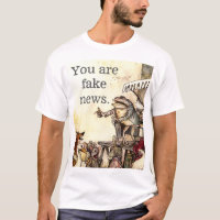 "You are fake news" Trump satire