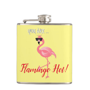 You Are Flamingo Hot Thunder_Cove Hip Flask