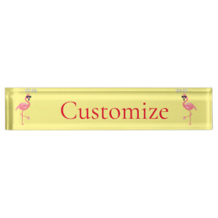 You Are Flamingo Hot Thunder_Cove Nameplate