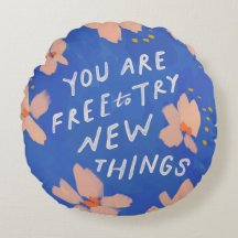 You are free to try new things - inspirational