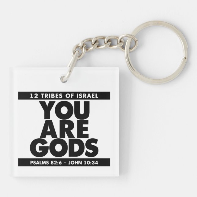 YOU ARE GOD'S KEY-CHAIN KEYCHAIN (Back)