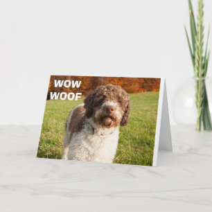 YOU ARE ****HAVING A BABY**** WOOF WOW! CARD