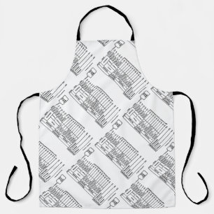 You Are Here Geological Age Earth's History Humour Apron