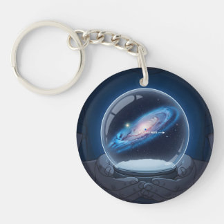 You Are Here Keychain