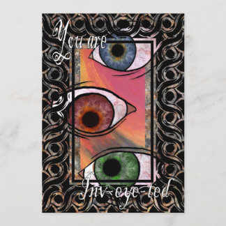 You are inv-eye-ted invitation