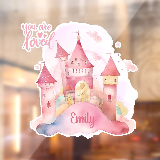 You are Loved Customizable Window Cling (Sheet 2)