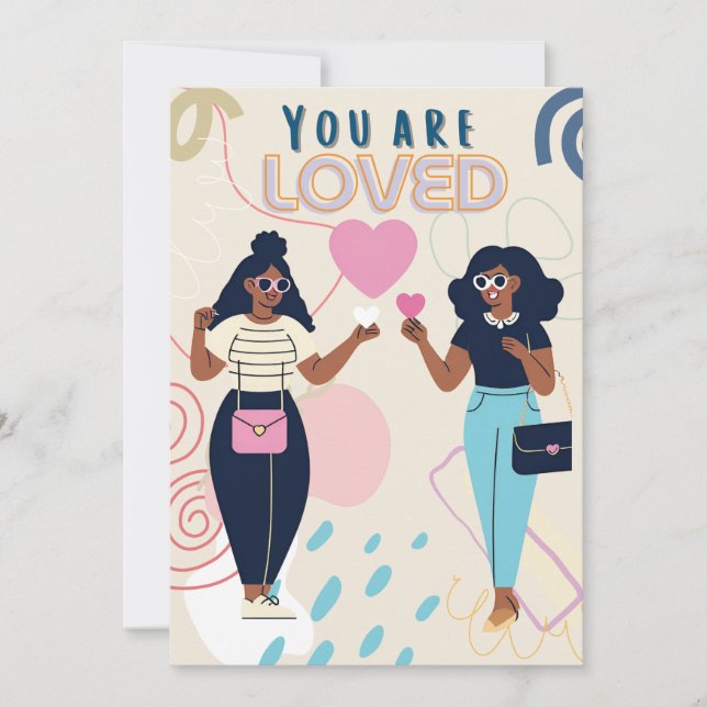 You are Loved Invitation (Front)