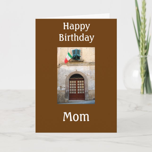 "YOU ARE LOVED MOM" BIRTHDAY WISHES CARD (Front)