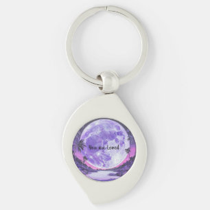You Are Loved - Moon Acrylic Award Keychain