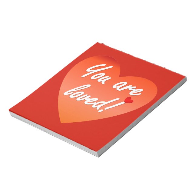 You are loved Notepad (Rotated)