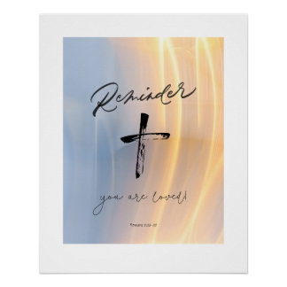 You are loved poster