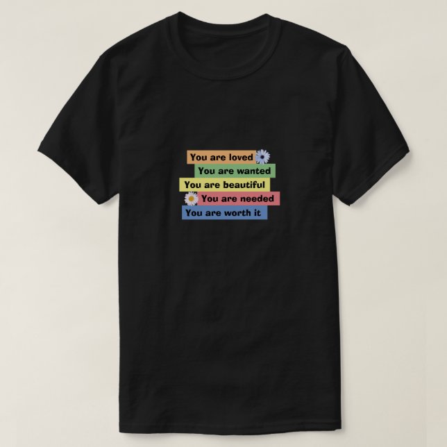 You are loved, T-Shirt (Design Front)