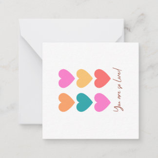 You are loved - Valentine's Day Card