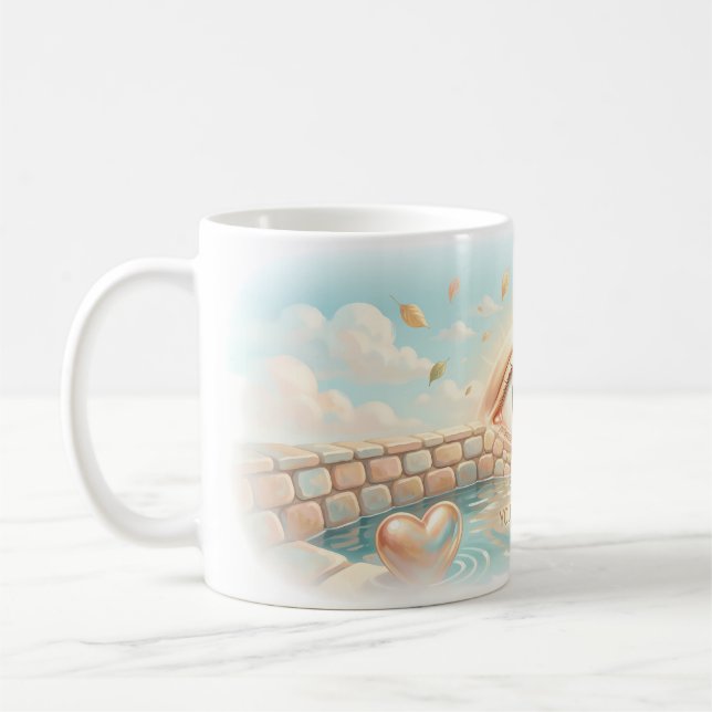 You Are Loved Visionary Heart Mug (Left)