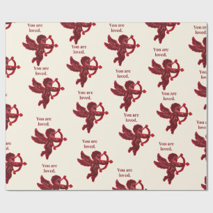 you are loved wrapping paper