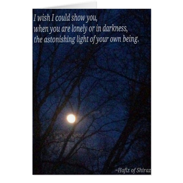 You are luminous (Front)