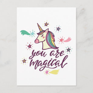 You Are Magical Postcard
