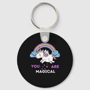 You Are Magical Unicorn Kids  Keychain