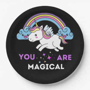 You Are Magical Unicorn Paper Plate