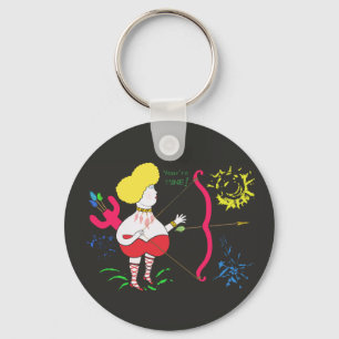 You Are MINE! Valentine's Love on a Keychain