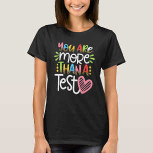 You Are More Than A Test Score Testing Day Leopard T-Shirt