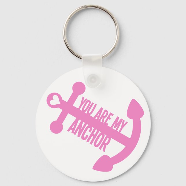 You Are My Anchor Keychain (Front)