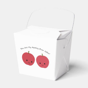 You are my Appley Ever After Apples Favor Box