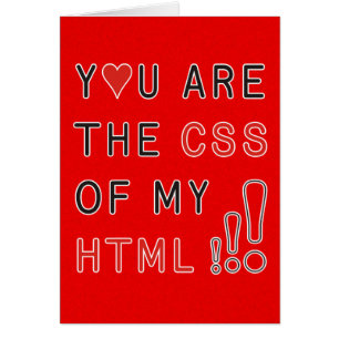 You Are My CSS - fire red splatter