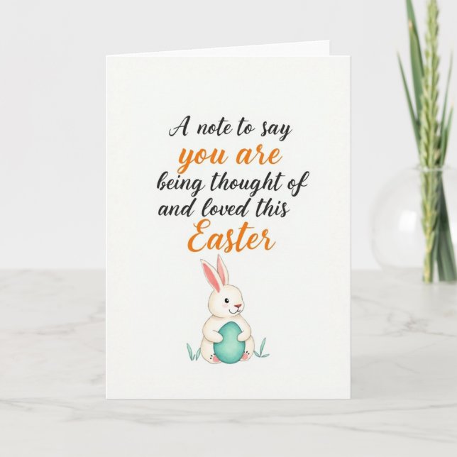 You Are My Easter Card (Front)