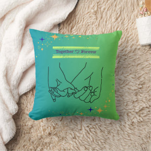 You Are My Favorite Adventure Heart Throw Pillow