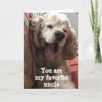 YOU ARE MY FAVORITE ****UNCLE**** BIRTHDAY