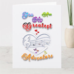 You Are My Greatest Adventure Thank You Card