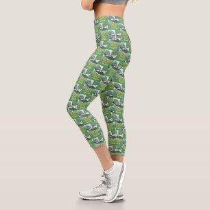 You Are My Happy Place Capri Leggings