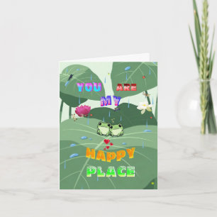 You Are My Happy Place Holiday Card