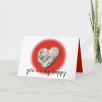 You Are My Happy Script Hawaii Coral Heart Photo