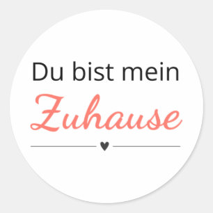 You Are My Home Sticker 