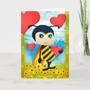 You Are My Honey Bee Love Greeting Card