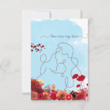 You are my love card