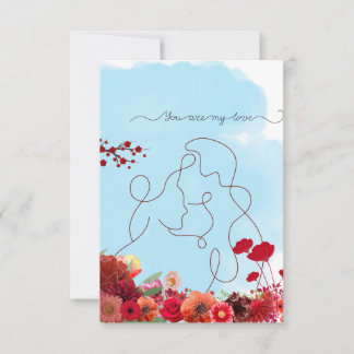You are my love card