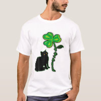 You Are My Lucky Charm St. Patrick's Day Black Cat