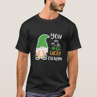 You Are My Lucky Charm St Patricks Day Gnome T-Shirt