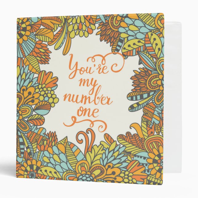 You Are My Number One Binder (Front/Inside)