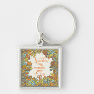 You Are My Number One Keychain
