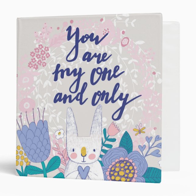 You Are My One And Only Binder (Front/Inside)