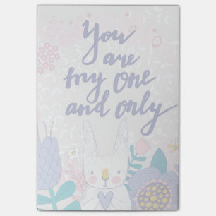 You Are My One And Only Post-it Notes
