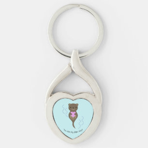 You are My Otter Half Keychain